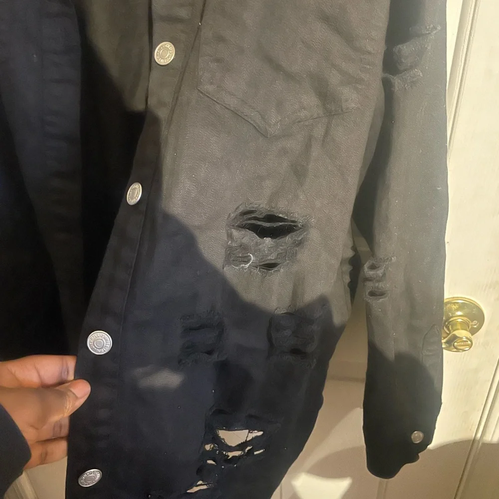 Grunge ripped coat - Picture 2 of 2